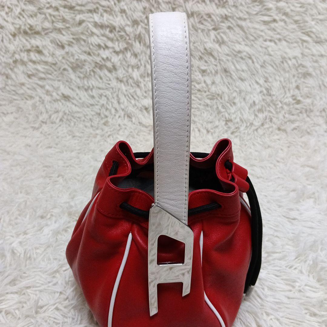 DIESELディーゼル巾着ハンドバッグ