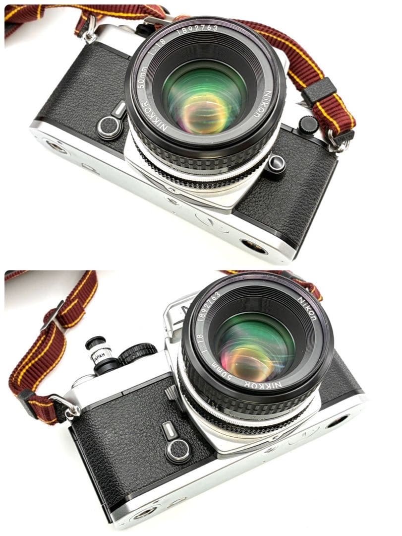 【完動品 美品】Nikon FE Ai Nikkor 50mm F1.8