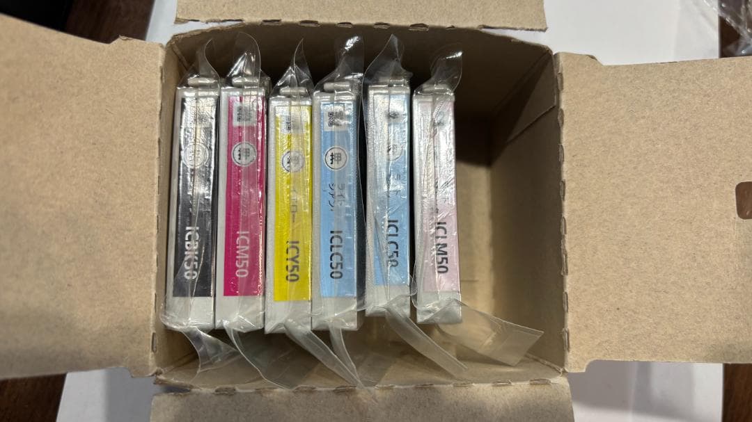 EPSON プリンター EP-803A ＋ 予備インク（シアンなし）