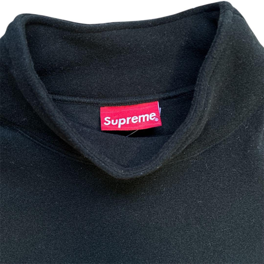 supreme 22AW シュプリーム　ボックスロゴ モックネック フリース