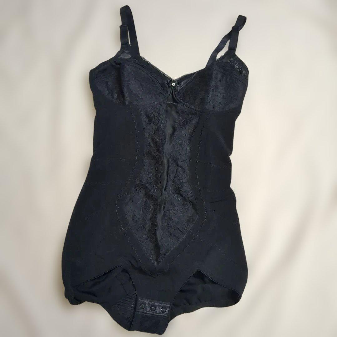 新品 シャンデール ボディスーツ ブラック D75