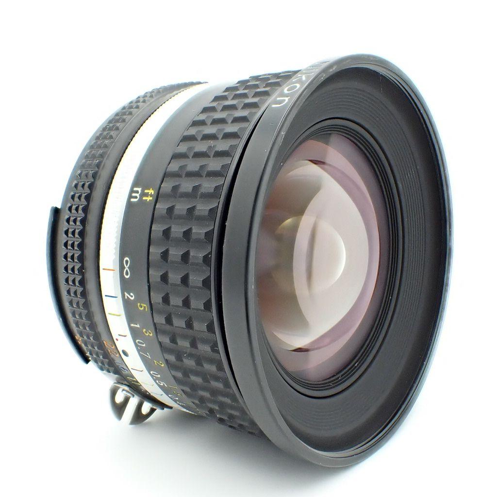 【動作確認済】Nikon Ai-s 20mm f2.8 純正付属品&初期保証付