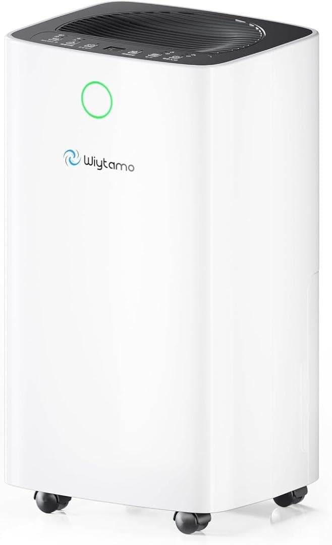 除湿機 衣類乾燥 除湿器　コンプレッサー式 除湿量12L/日 マイナスイオン発生