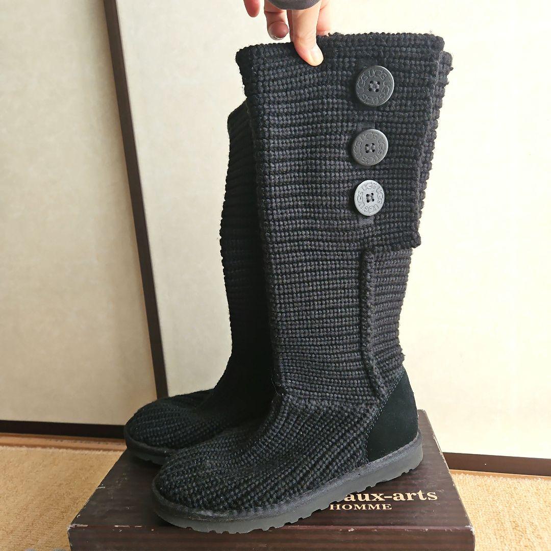 【niii】UGG ニットロングブーツ