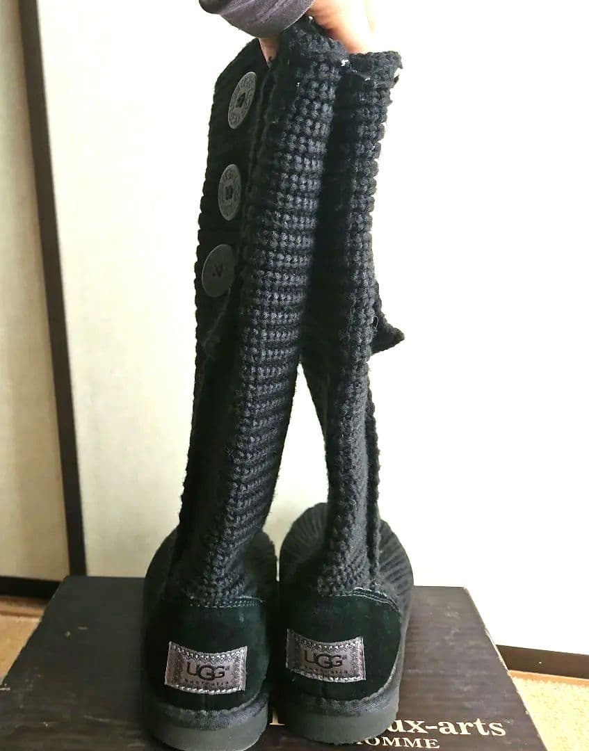 【niii】UGG ニットロングブーツ