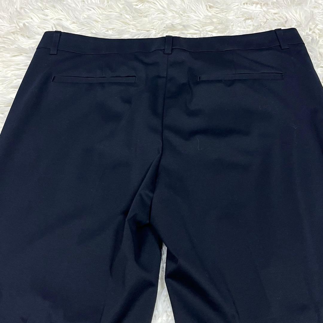 『未使用』アンタイトル セットアップスーツ トリアセテート混 濃紺 大きいサイズ