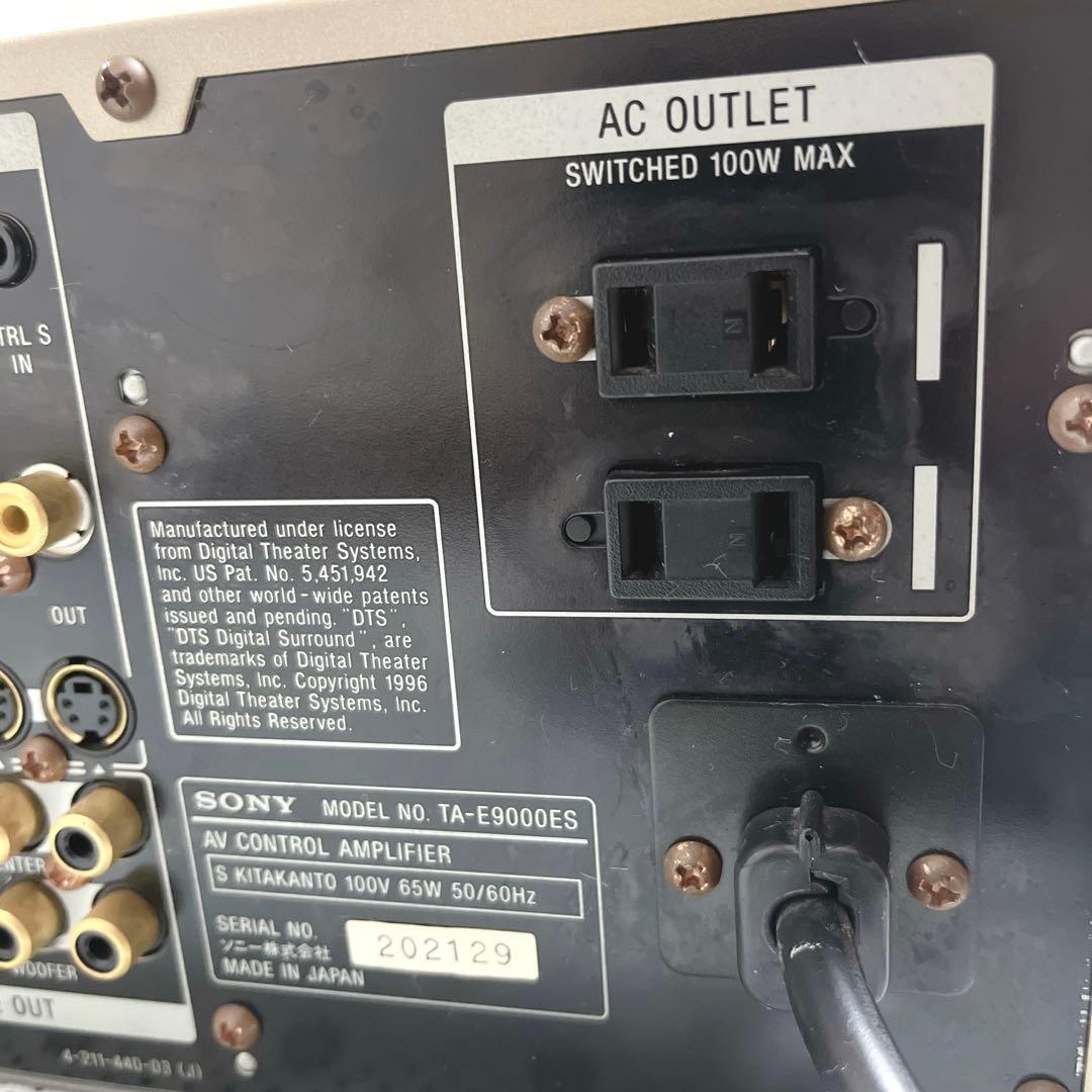 SONY TA-E9000ES ソニー AVプリアンプ 高級