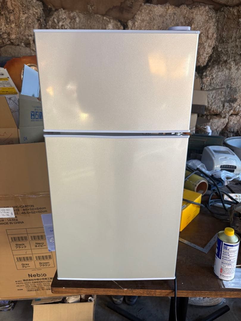 冷蔵庫新品　TE-RE101 ONE STEP 60L 2025年製 シルバー