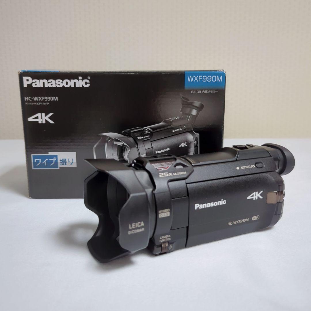 パナソニック Panasonic HC-WXF990M 4Kビデオカメラ