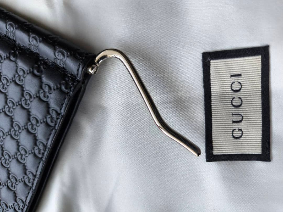 新品未使用 GUCCI グッチ マネークリップ ブラック 黒