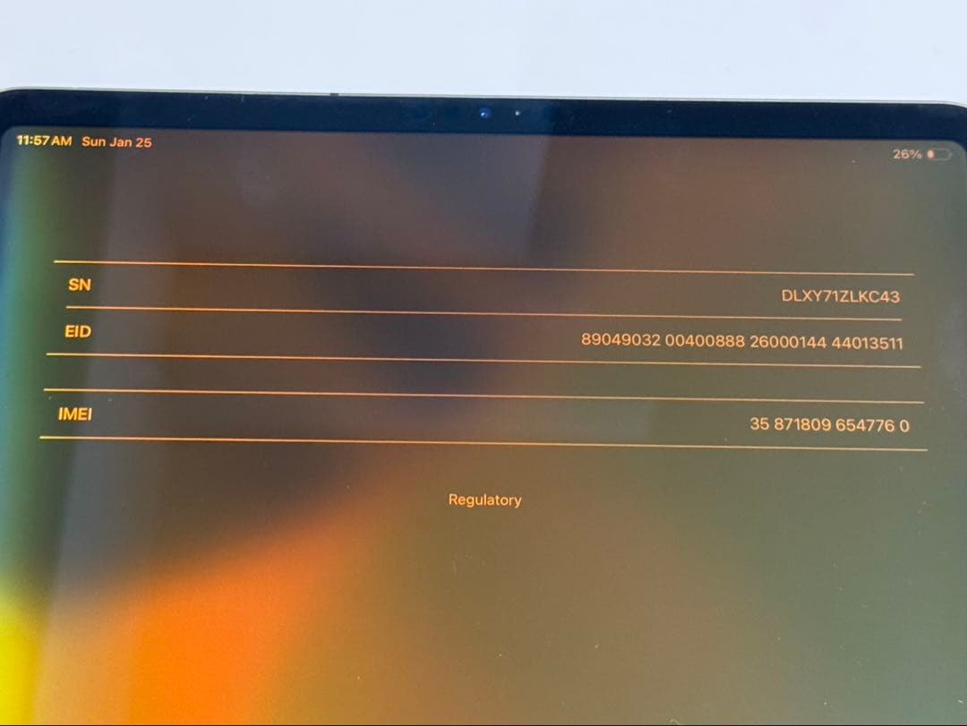 iPadPro 12.9 第3世代 Wi-Fi＋cellular128Gシルバー