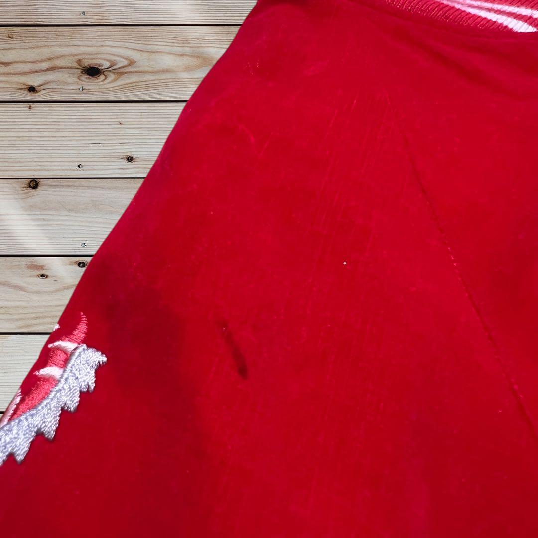 Golden Years スカジャン 赤 虎 龍 日本製 ヴィンテージ