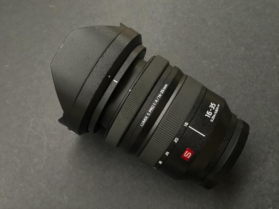 LUMIX S PRO16-35mm F4 ズームレンズ　使用回数わずか☆