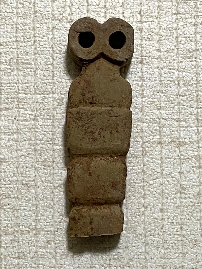 【希少作品】石彫「全知の目」像 紀元前3000年 古代シリア・テル・ブラック