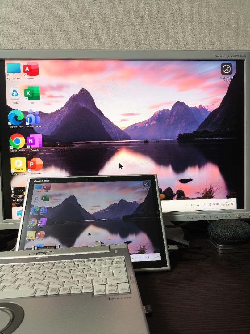 レッツノート 2in1 CF-XZ6美品 新品SSD500GB