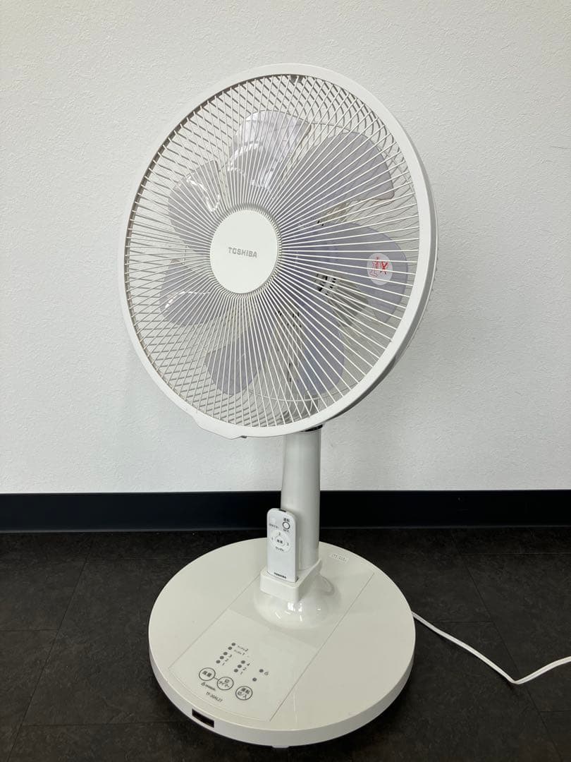 東芝　TOSHIBA AC扇風機TF-30AL27 2024年製 リモコン付き