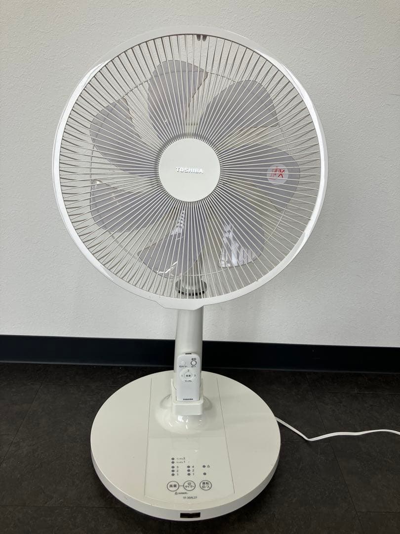 東芝　TOSHIBA AC扇風機TF-30AL27 2024年製 リモコン付き