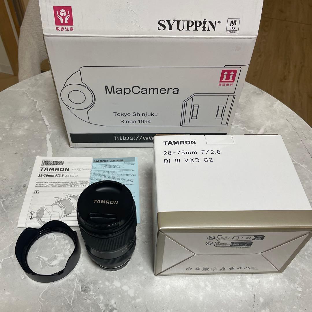 【美品】TAMRON 28-75mm F2.8 Di III VXD G2ソニー