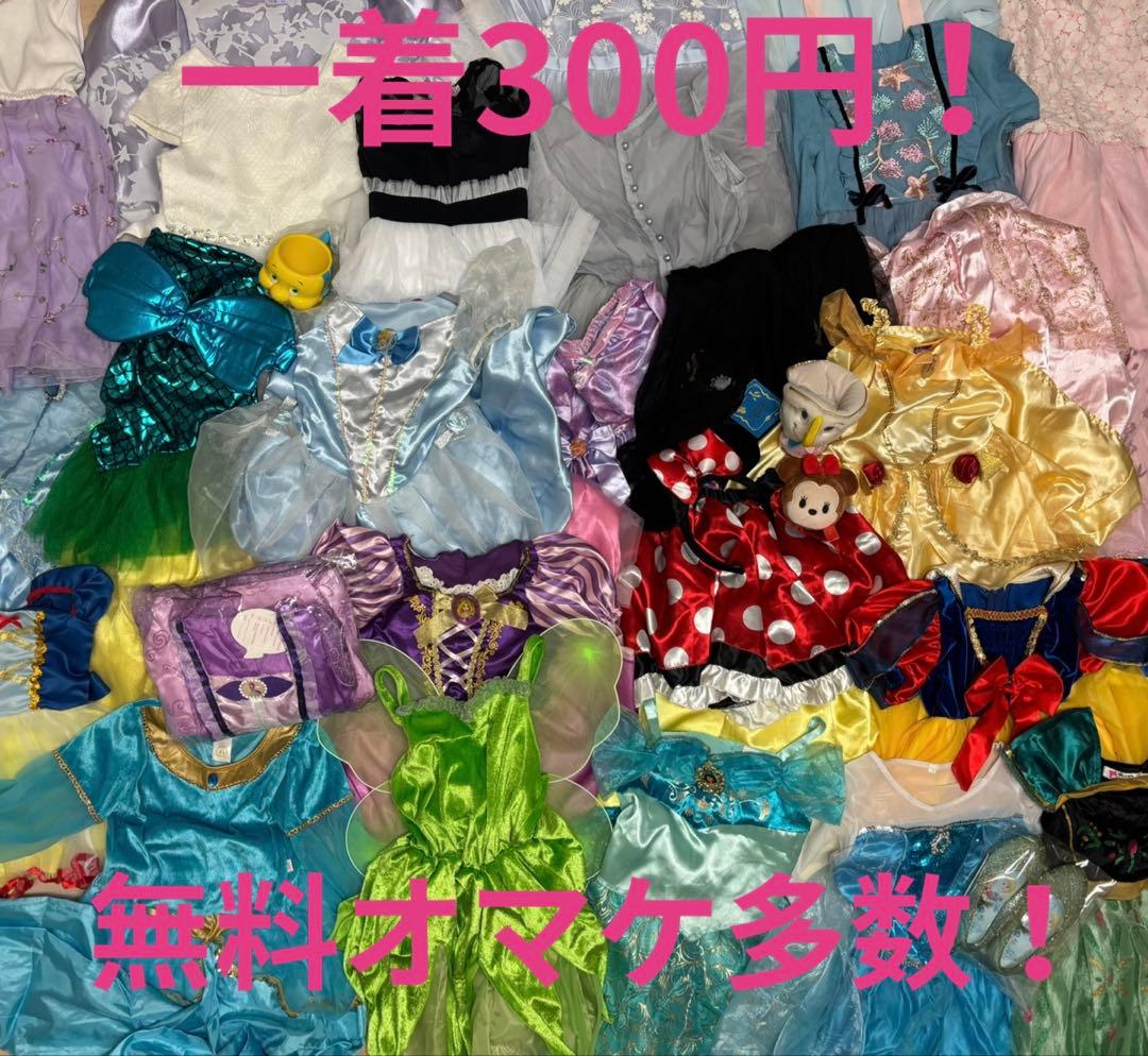 プリンセス　ドレス大量セット