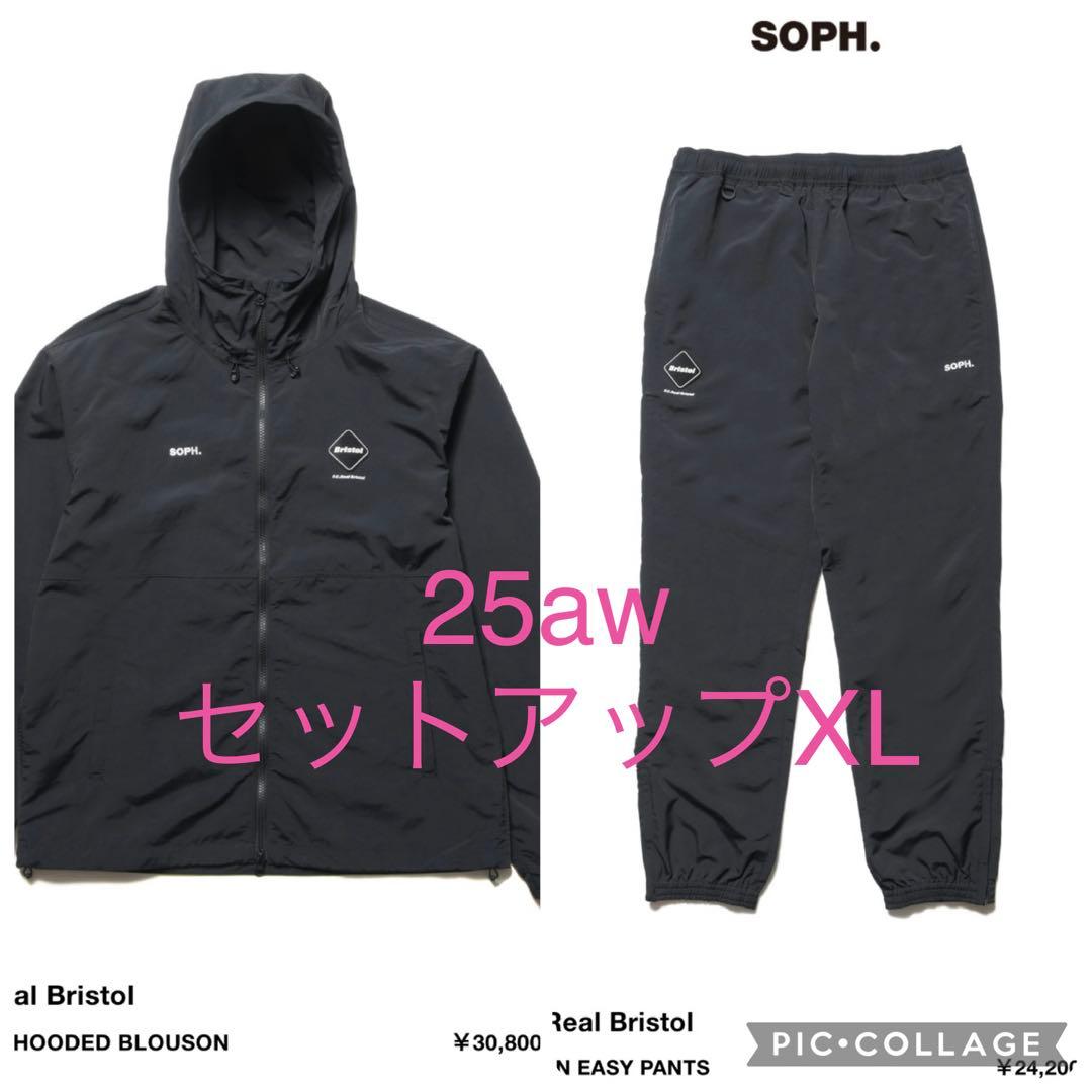 FCRB 25aw NYLON HOODED BLOUSON EASY XL 黒