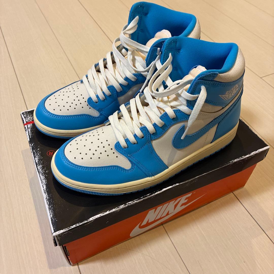 靴 Nike Air Jordan 1 High UNC Reimagined