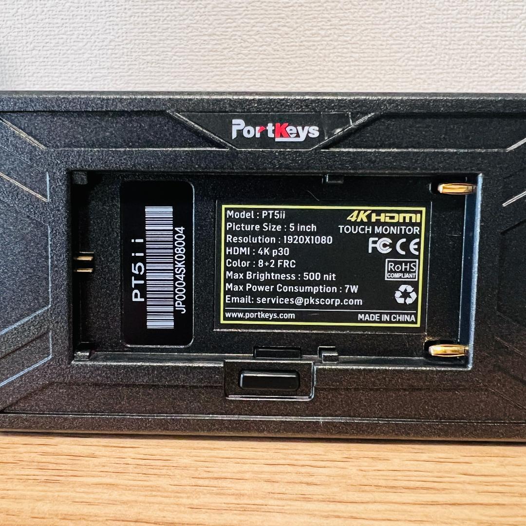 Portkeys PT5 II オンカメラモニター【動作確認OK】
