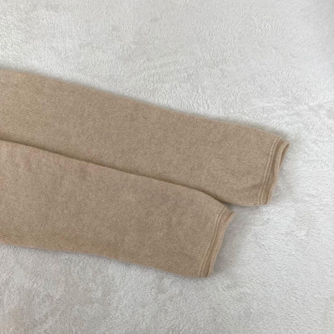 MUJI Labo 自然のまんまの色　カシミヤタートルネックセーター　メンズＬ