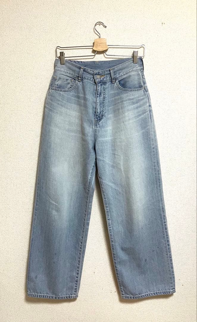 RH Vintage オーガニックコットン ビッグデニムパンツ（blue）　25