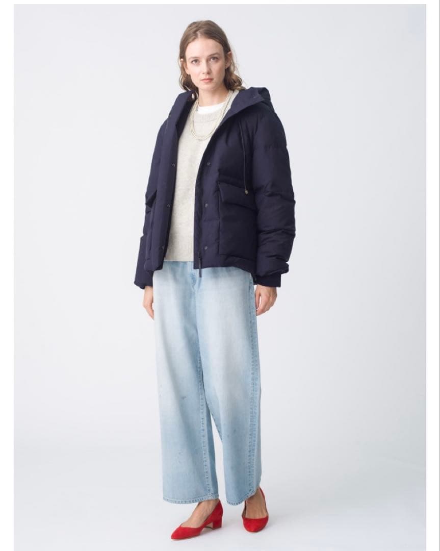 RH Vintage オーガニックコットン ビッグデニムパンツ（blue）　25