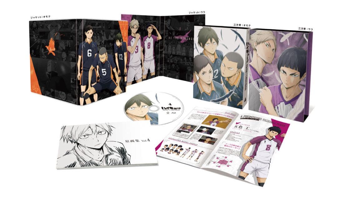 ハイキュー!! DVD 烏野高校vs白鳥沢学園高校全巻セット オリジナル特典付