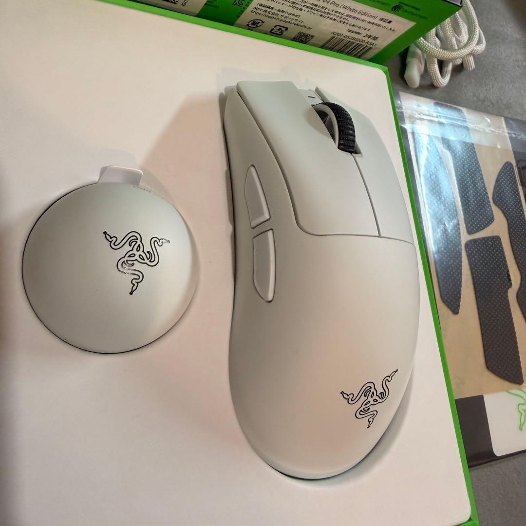マウス・トラックボール Razer DeathAdder V4 Pro (White Edition)