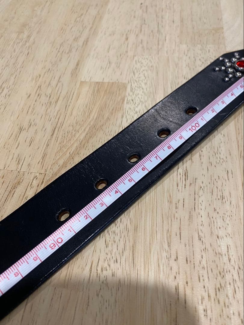 013 本革 W38 スタッズ ベルト ビンテージ ヴィンテージ HTC