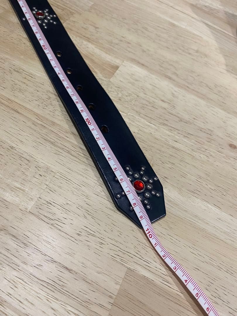 013 本革 W38 スタッズ ベルト ビンテージ ヴィンテージ HTC