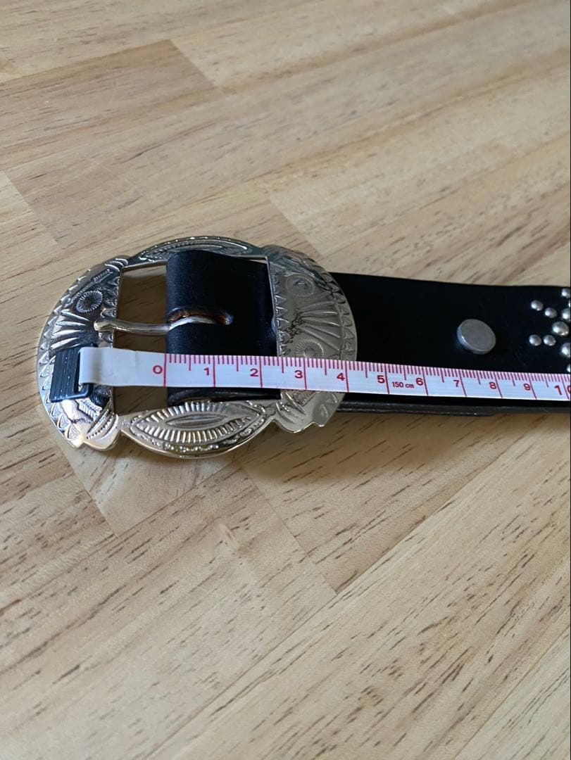 013 本革 W38 スタッズ ベルト ビンテージ ヴィンテージ HTC