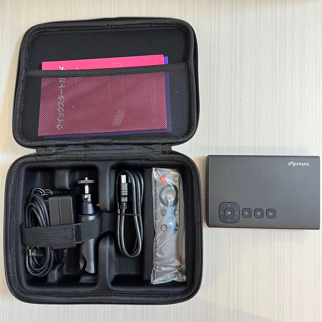 【新品未使用】ELEPHAS エレファス　小型プロジェクター　A1