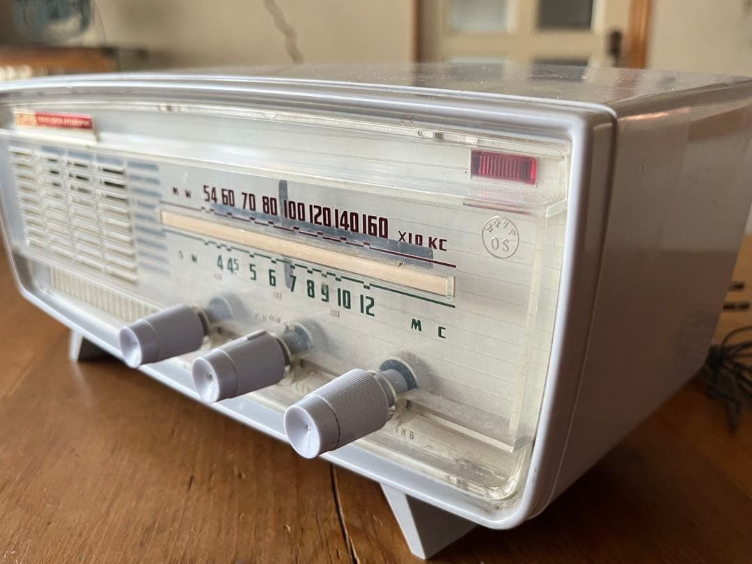 東芝ラジオかなりやOS 実働 /真空管ラジオ昭和Toshiba