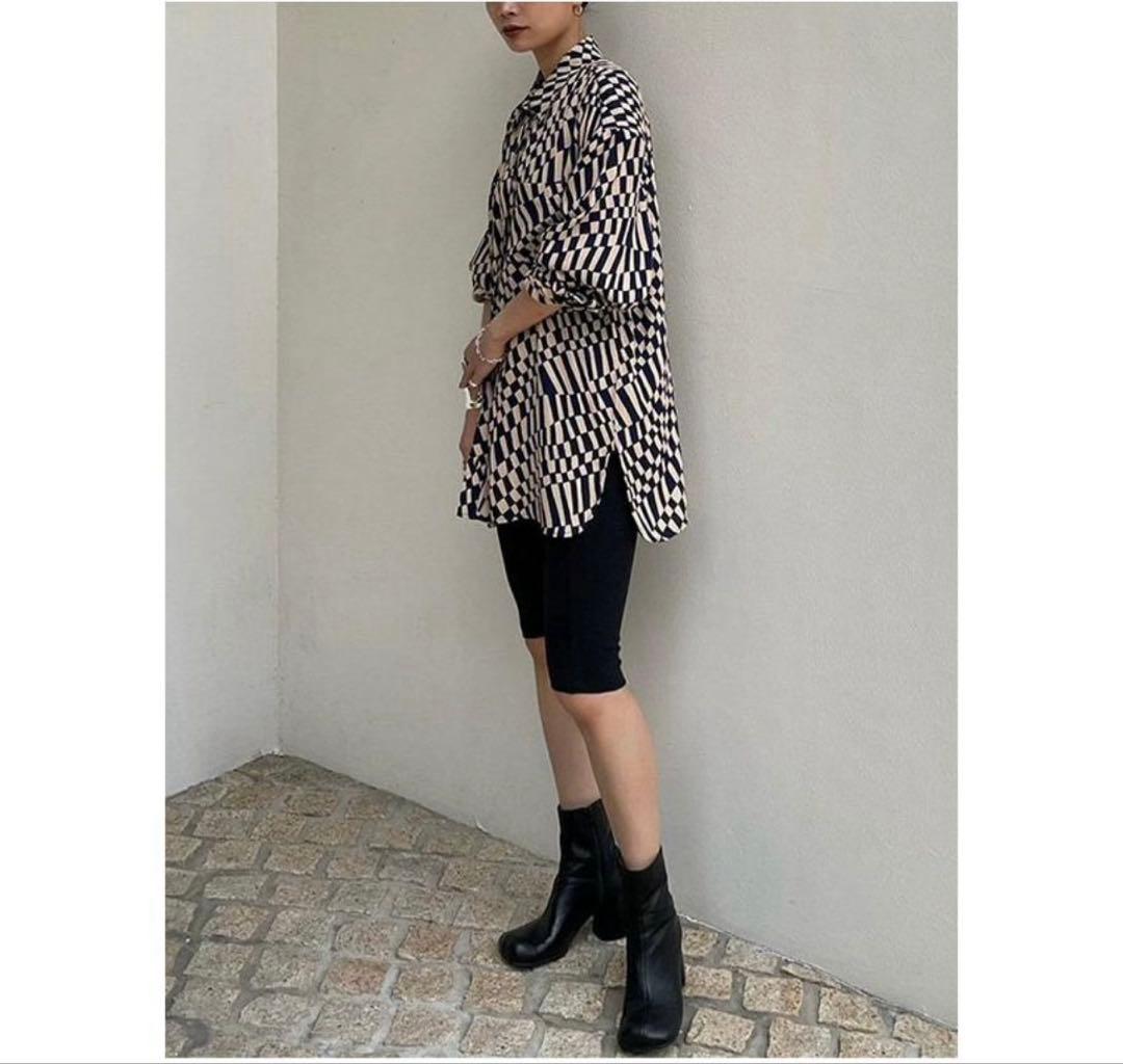 TODAYFUL トゥデイフル★ Geometric Over Shirts