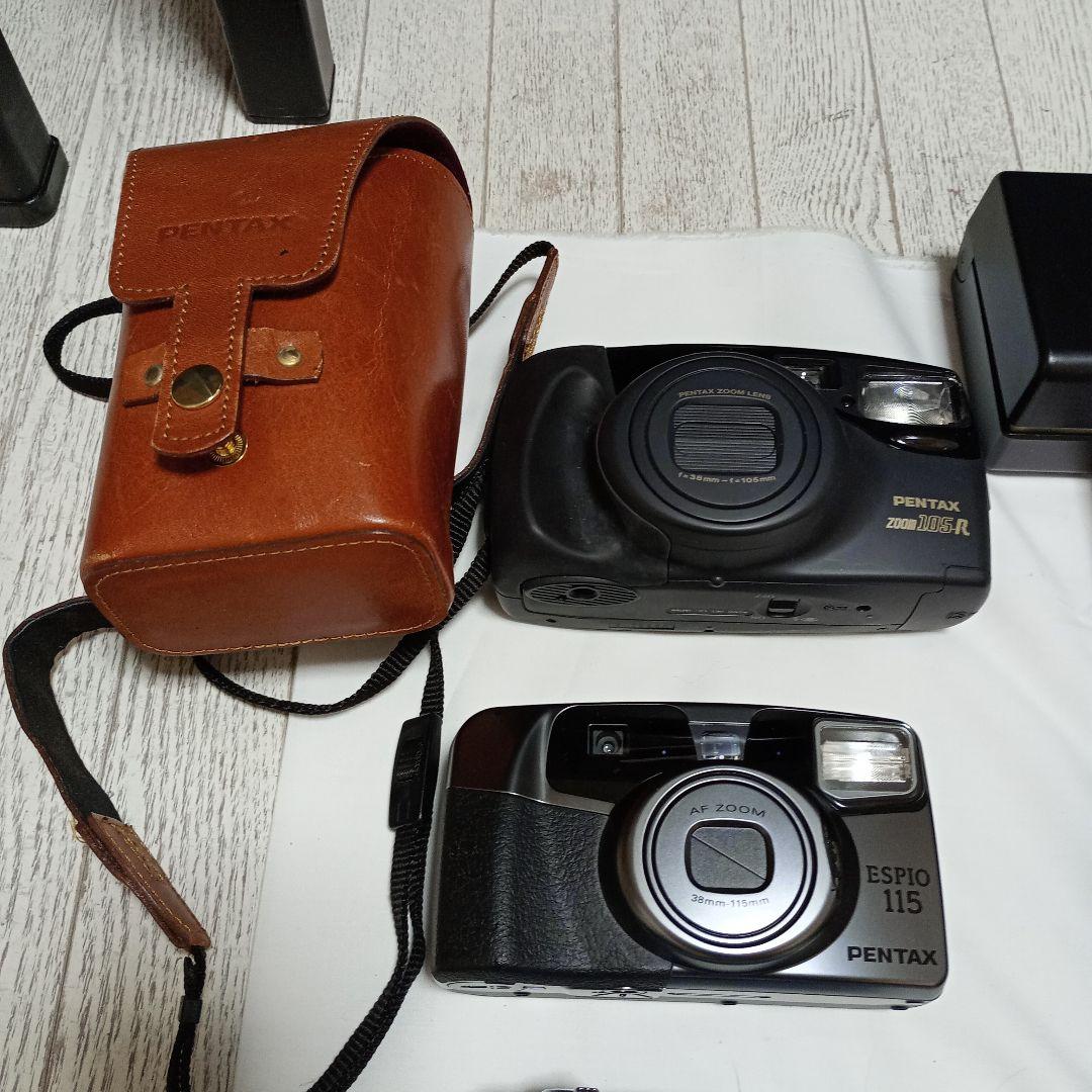 フィルムカメラセット　PENTAX,OLYMPUS,FUJI,他複数台　中古