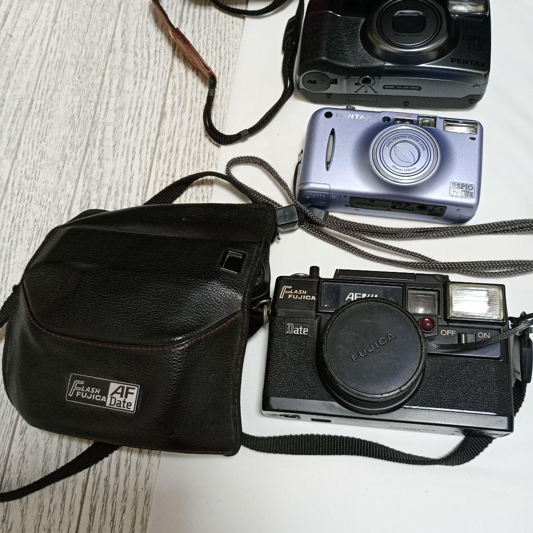 フィルムカメラセット　PENTAX,OLYMPUS,FUJI,他複数台　中古