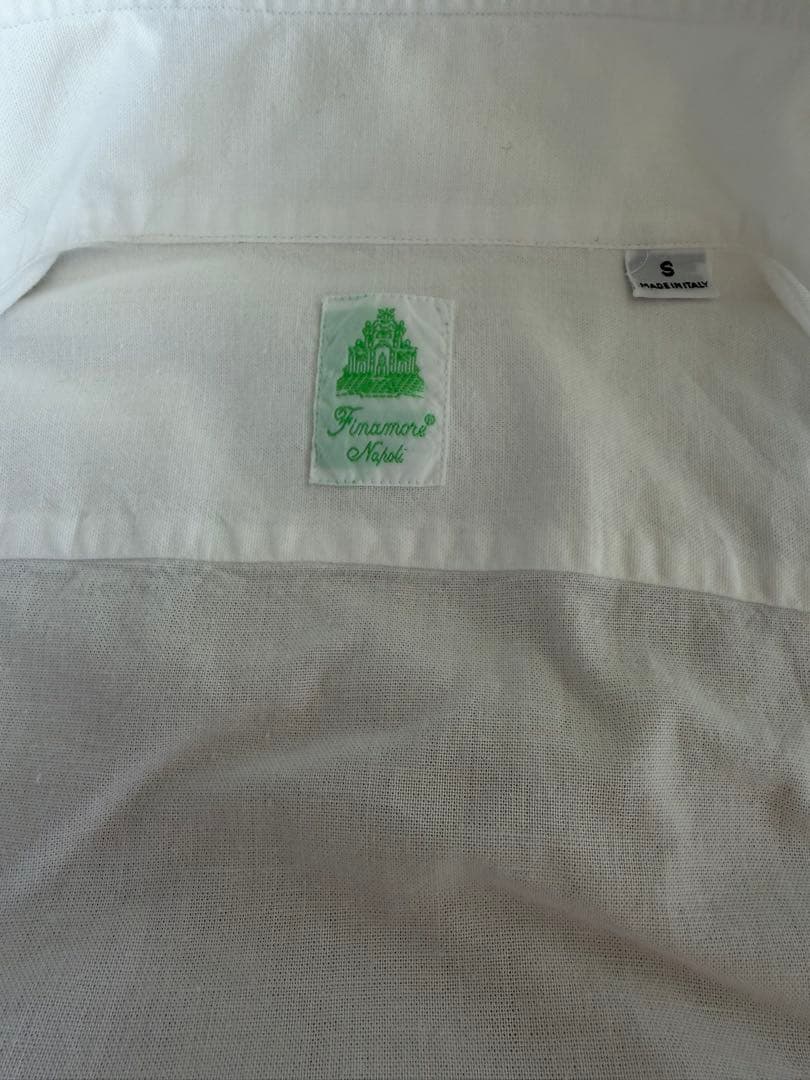 ひとり　フィナモレ コットンシャツ セルジオ S 美品