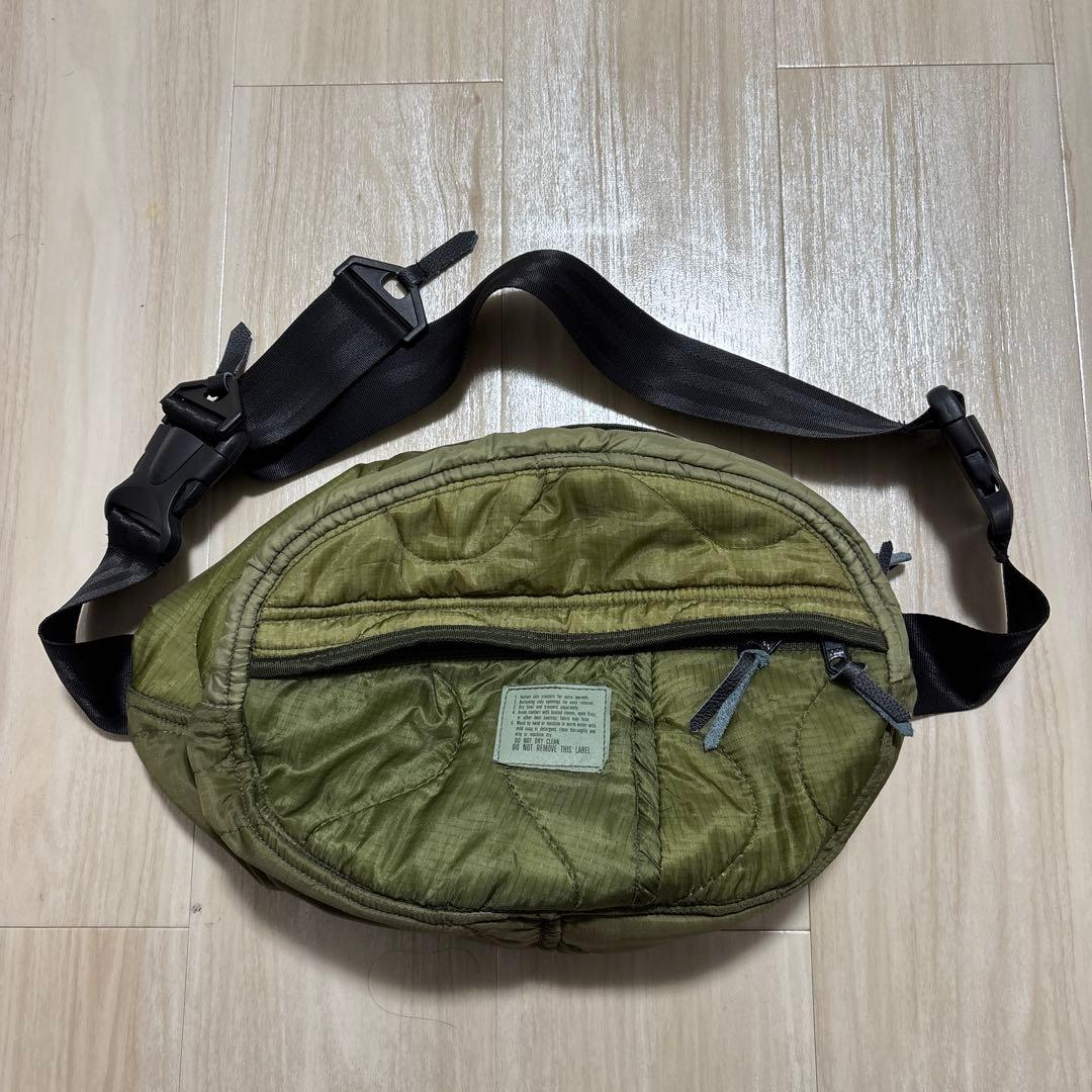 US 三軒茶屋 M-65 Quilted Liner Body Bag キムタク