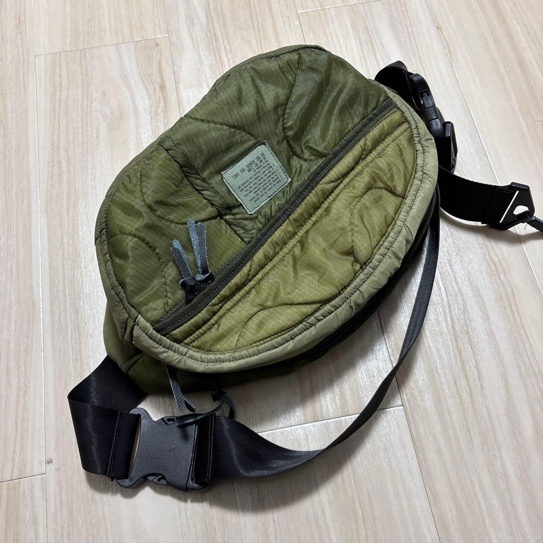 US 三軒茶屋 M-65 Quilted Liner Body Bag キムタク