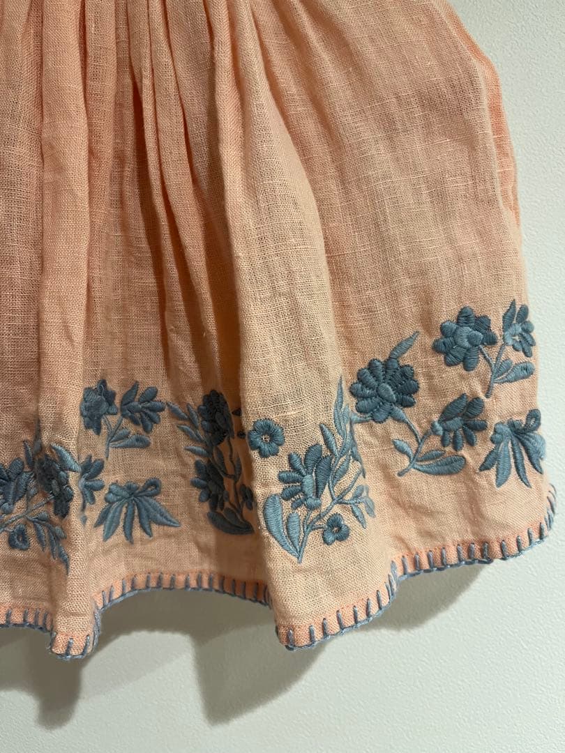 D*D様 Apolina Stevie Dress Pale Rose 1-2y