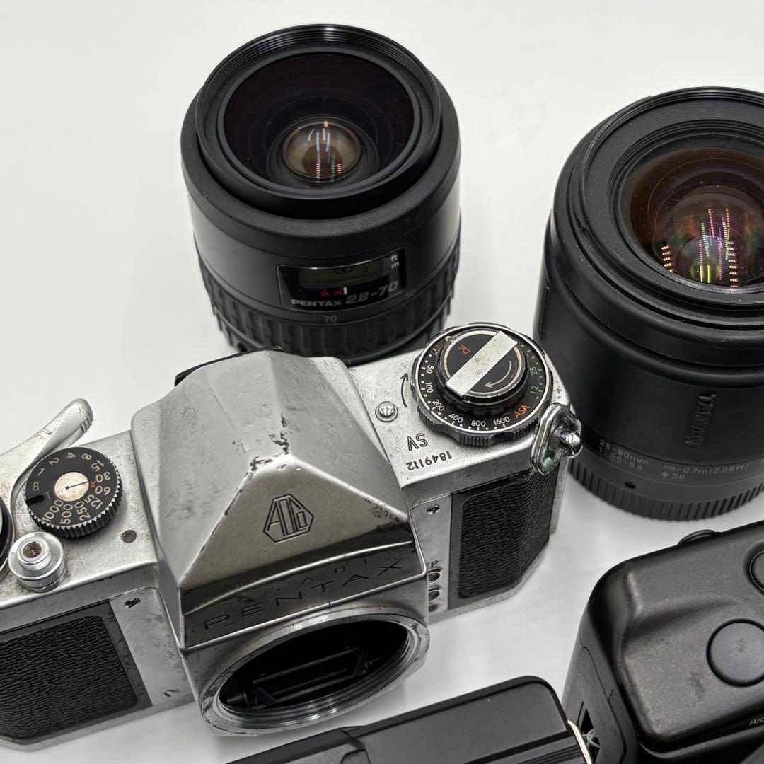 フィルムカメラ カメラレンズ まとめて25点 ジャンク扱い アンティーク レトロ