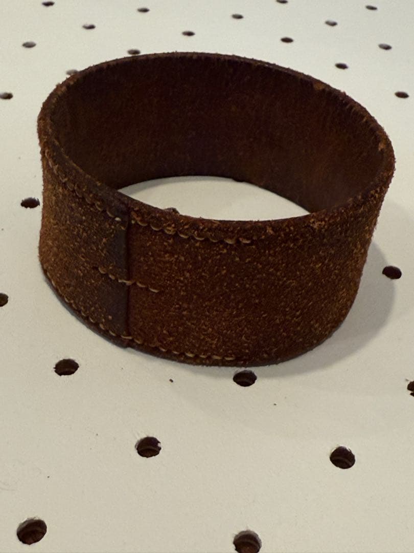 HERMES エルメス　スエード ブラウン ブレスレット