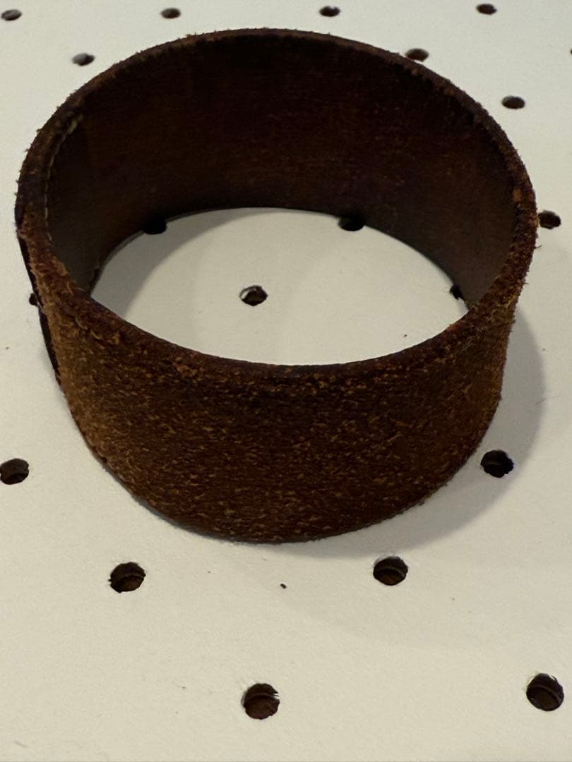 HERMES エルメス　スエード ブラウン ブレスレット