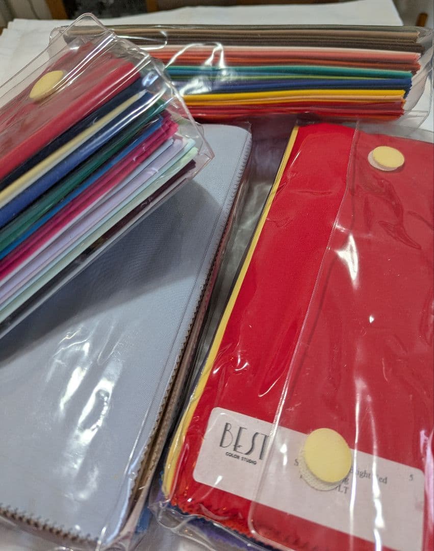 パーソナルカラー　ドレープ120色セット　手芸　パッチワーク生地にも