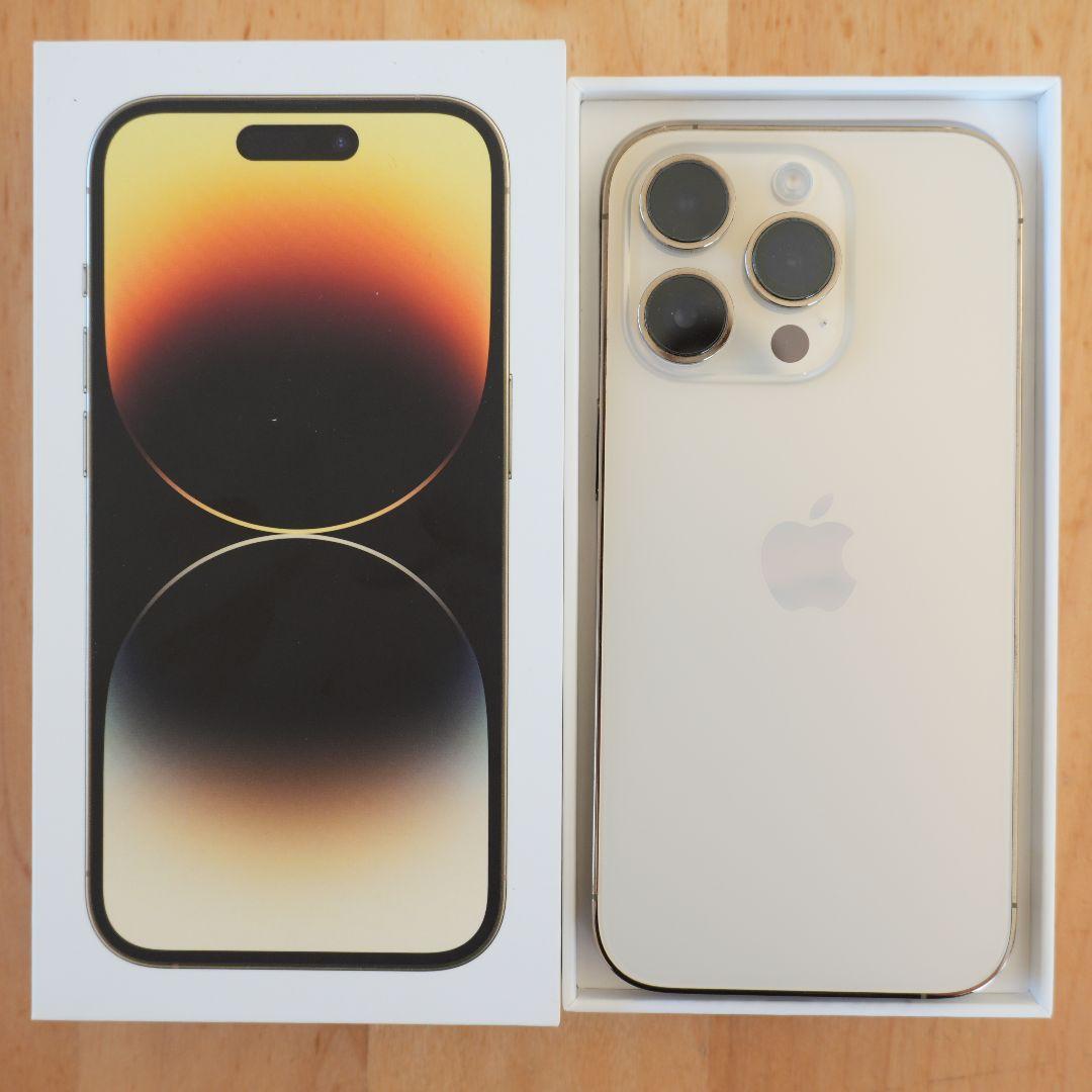 【美品】Apple iPhone 14 Pro (256GB) シルバー