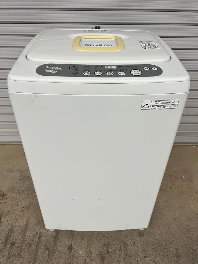 東芝洗濯機 TWIN AIR DRY AW-428RL 2011年