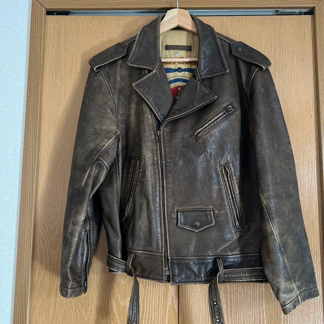 ✴︎ラストチャンス⭐︎ヴィンテージ⭐︎CHEVIGNON ライダースジャケット M